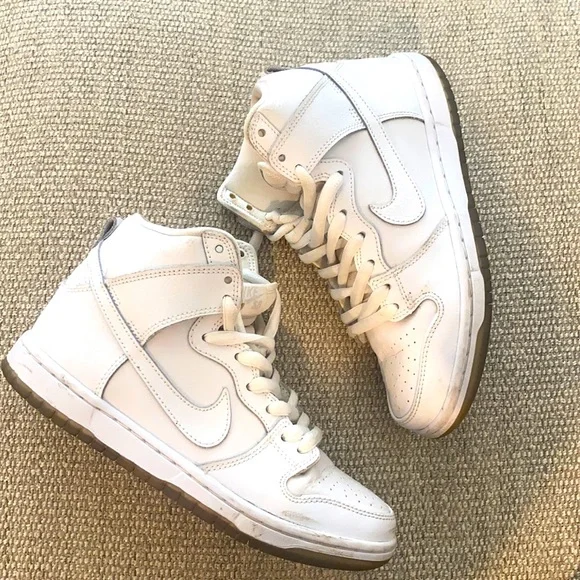Nike Shoes Nike Sb Dunk High Pro White Ice Poshmark